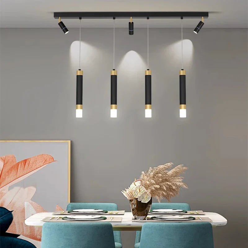 Afralia™ Modern LED Pendant Light Chandeliers for Living and Dining Room