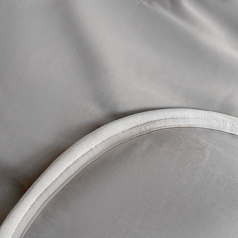 Afralia™ Silk Summer Blanket Set: Latex Fitted Sheet, Pillowcase, Queen Lightweight Comforter