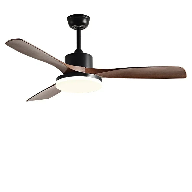 Afralia™ Modern Simplicity Ceiling Fan with Remote Control for Indoor Living Room