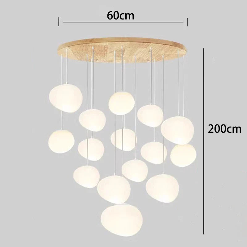 Afralia™ Modern LED Chandeliers for Living Room & Dining Room Lighting