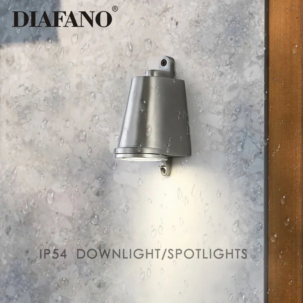 Afralia™ Outdoor LED Wall Lamp Downlight for Garden Porch Park Balcony Street Light