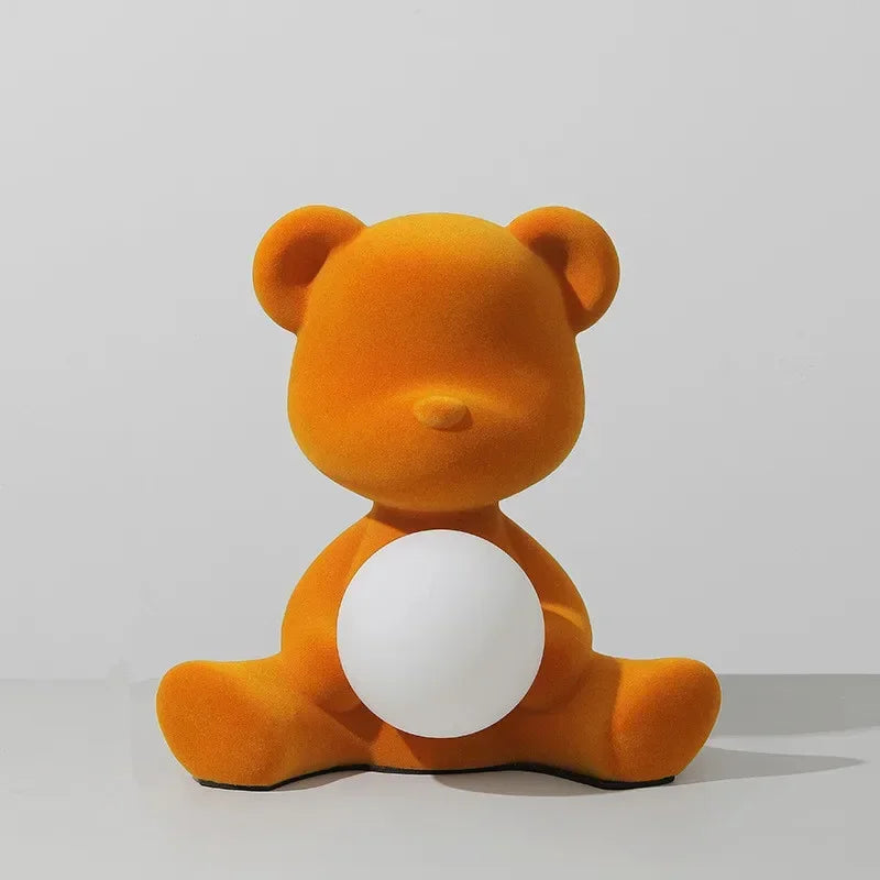 Afralia™ Teddy Bear Kids Desk Lamp