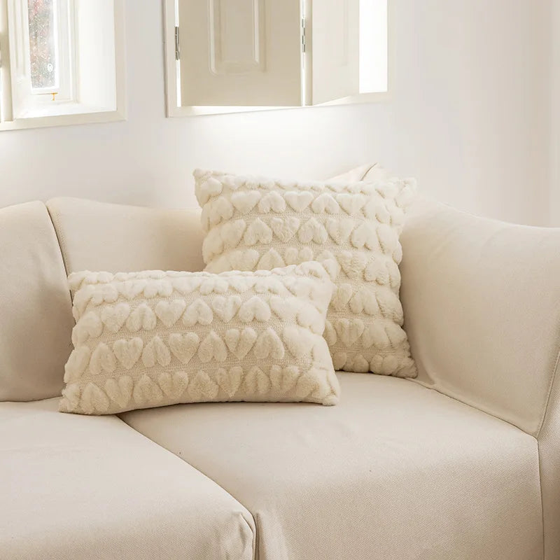 Afralia™ Nordic New Year Pillowcase: Red Chinese Spring Festival Cushion Cover