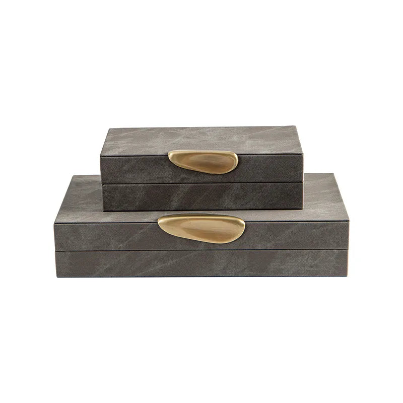 Afralia™ Non-woven Fabric Desktop Storage Box Jewelry Organizer