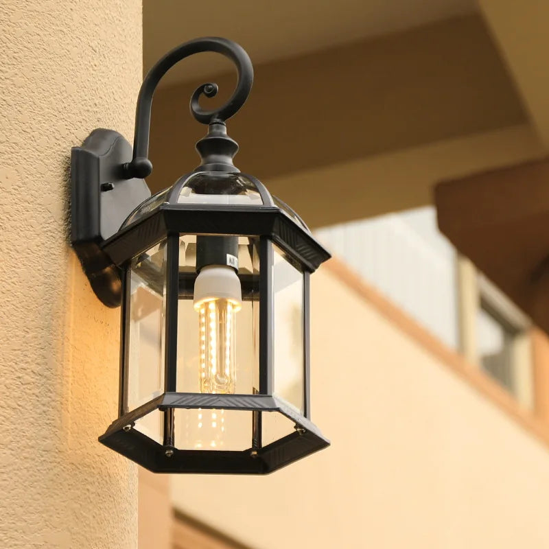 Afralia™ Black Bronze Wall Lamp Sconce Light Fixtures for Indoor/Outdoor Lighting