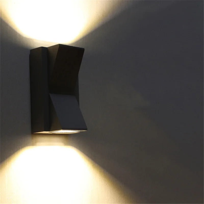 Afralia™ 4W LED Outdoor Wall Light IP65 Waterproof Garden & Bedroom Decoration Lamp