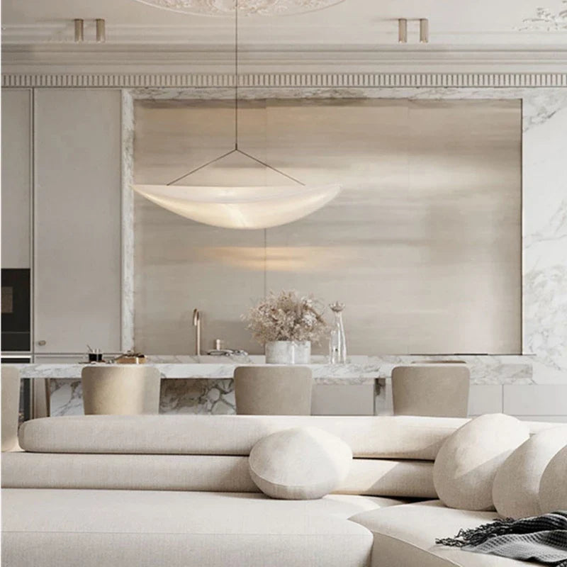 Afralia™ LED Chandelier: Designer Pendant Lighting for Living Room and Dining Table