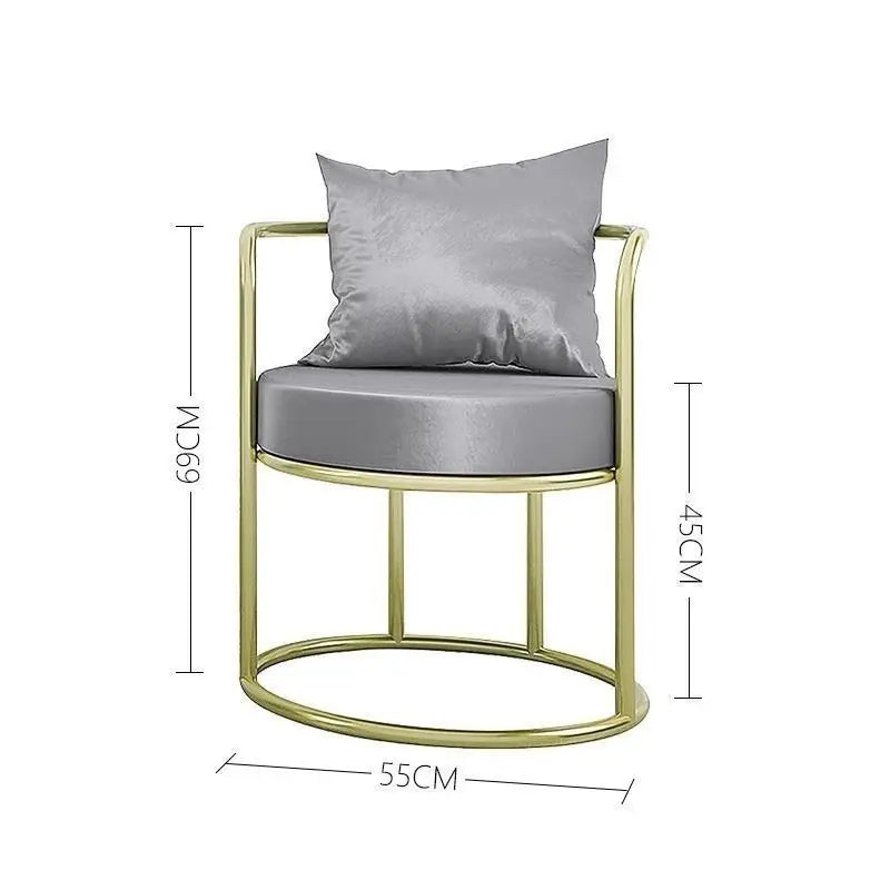 Nordic White Dining Chairs by Afralia™