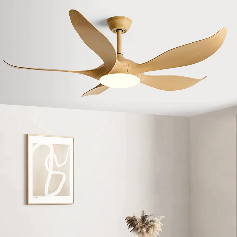 Afralia™ 52" Ceiling Fan with LED Light & Remote Control