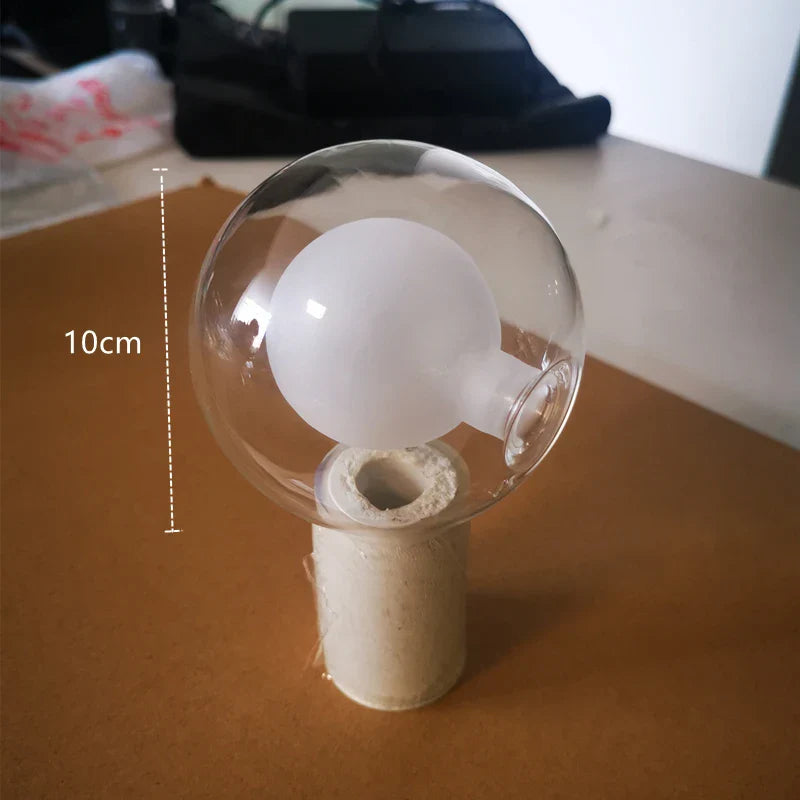 Resin Tree Branch Chandelier G4 Bubble Pendant Light by Afralia™ - Retro Glass Hanging Lamp