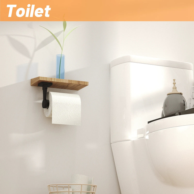 Afralia™ Stainless Steel Toilet Paper Holder with Damping Effect