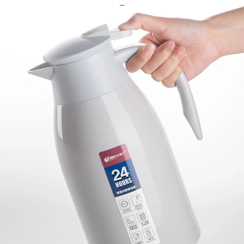 Afralia™ InsulaVacuum Bottle Glass Liner Large-capacity Thermos - Household Portable Drinkware