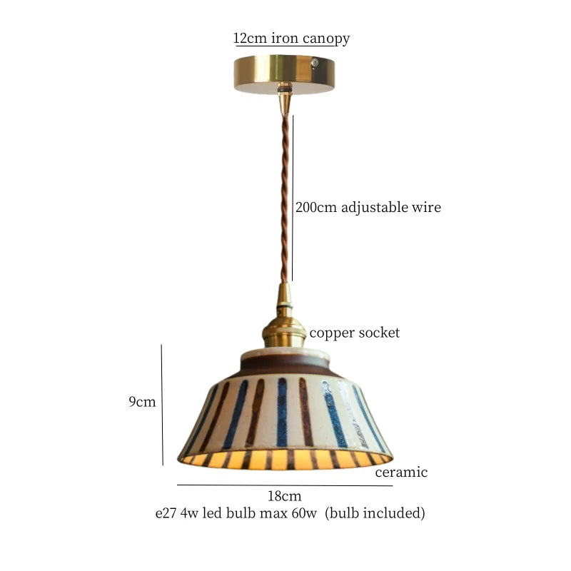 Afralia™ Lotus Flower Ceramic LED Pendant Lampshade for Home Decor