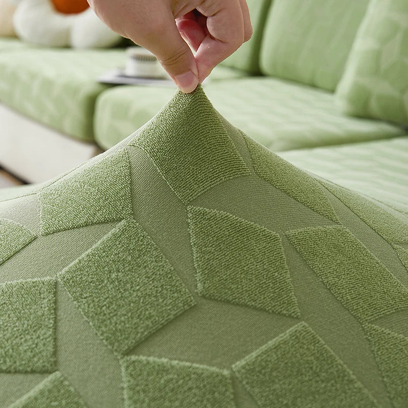Afralia™ Jacquard Sofa Seat Cover: Stretchable, Washable & Removable Protector
