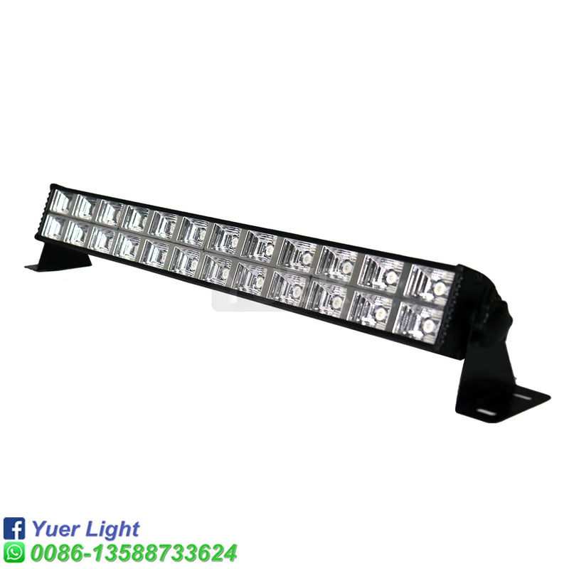 Afralia™ Double Row UV Bar Light LED Stage Light Effect DJ Disco UV Lighting