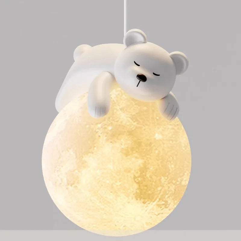 Afralia™ LED Rabbit Chandelier Pendant Light for Home Decoration Living Room Bedroom