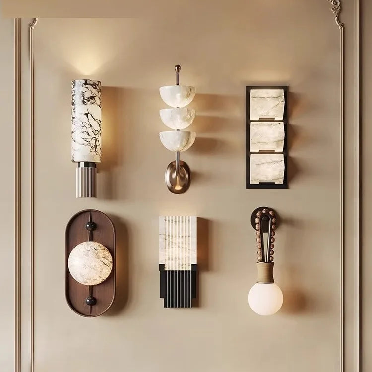 Afralia™ Vintage Wall Lamp for Bedroom Staircase Decor with Mid ancient Style