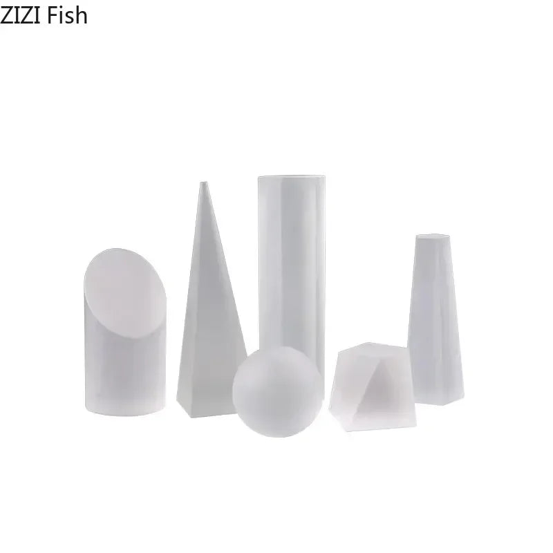 Afralia™ Geometric Crystal Artwork Polyhedron Sculpture Desk Decoration Modern Home Decor