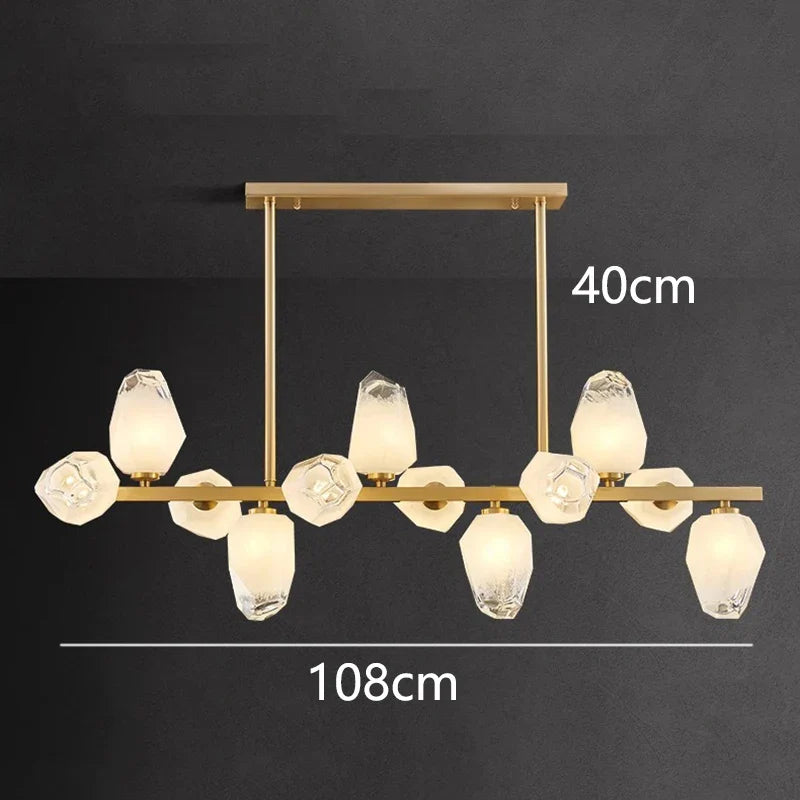 Afralia™ LED Pendant Light Chandeliers for Modern Home Decor Living Room Dining Room Lighting