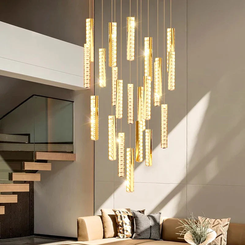 Afralia™ Modern Pendant Light Chandelier for Living Room Indoor Lighting