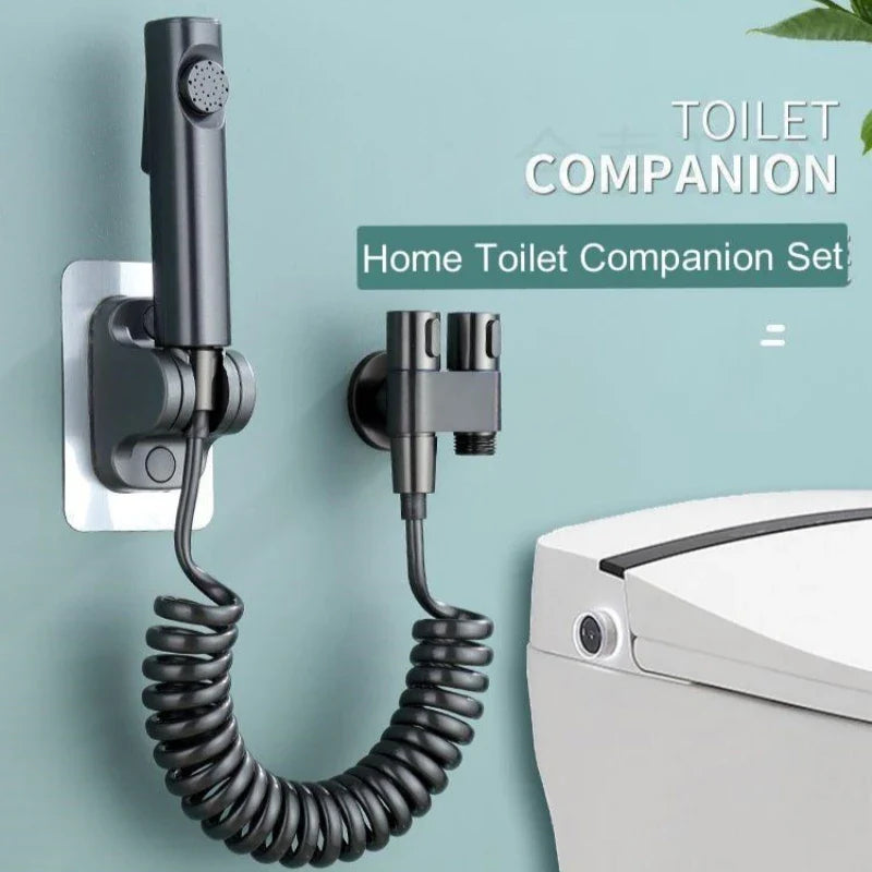 Afralia™ Handheld Bidet Sprayer for High Pressure Bathroom Cleaning