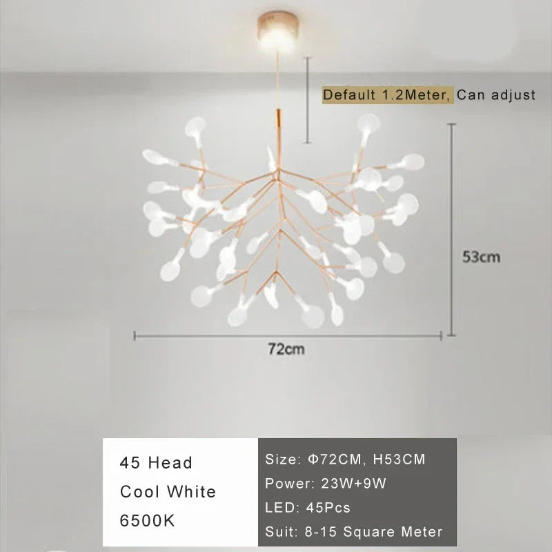 Afralia™ FireWorm Pendant Light: Modern Living Room Chandelier, Bedroom Decor Hanging Fixture