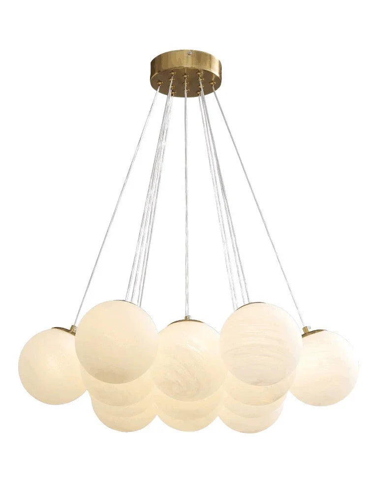 Afralia™ Modern Chandelier Pendant Light for Living Room, Bedroom, Dining Room
