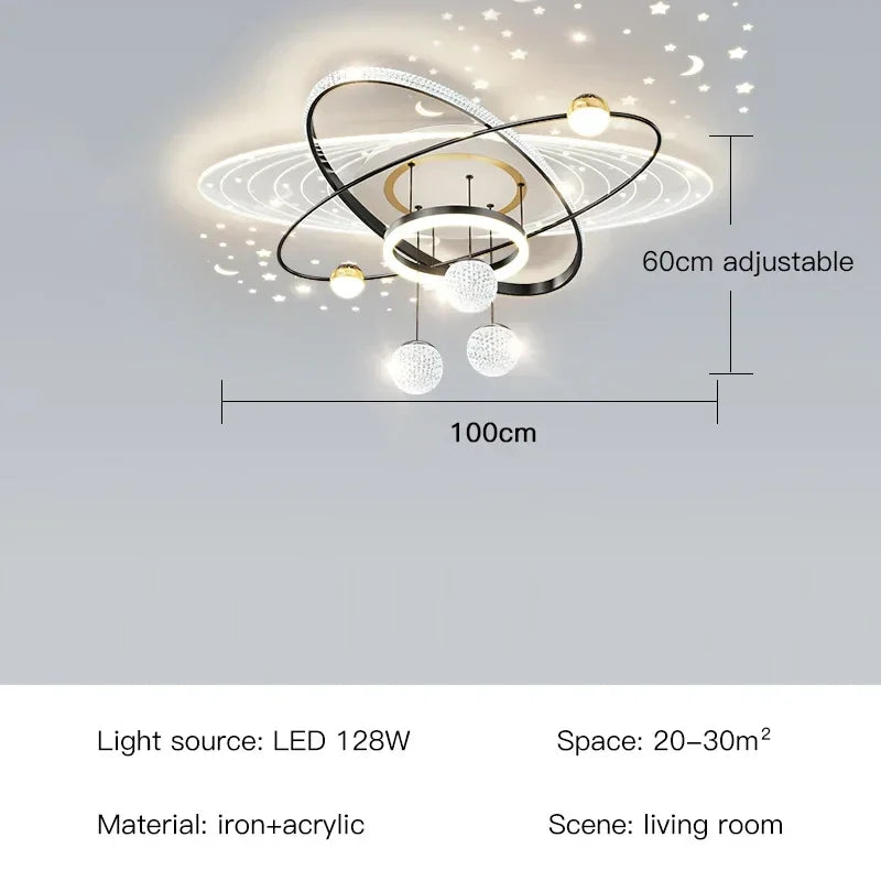 Afralia™ Oval Chandelier LED Pendant Light for Stylish Home Decor Lighting
