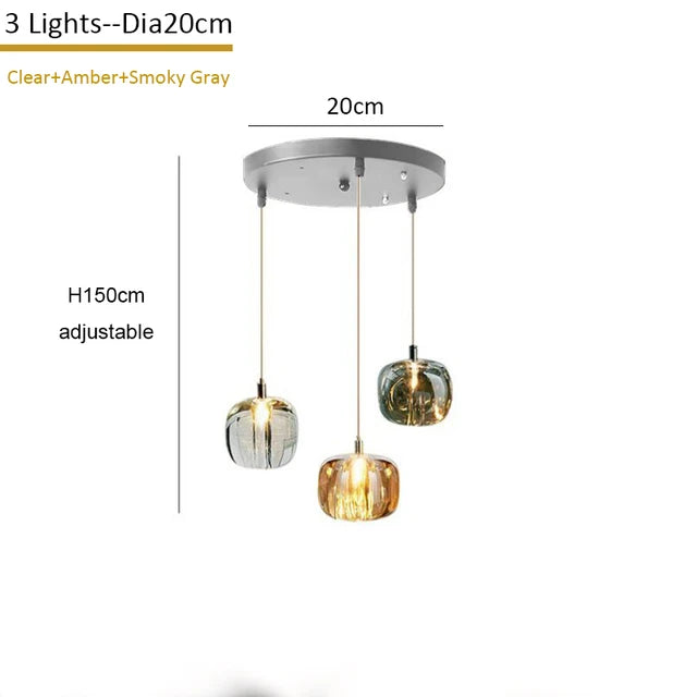 Afralia™ Crystal LED Chandelier: Stylish Home Lighting for Living Room, Staircase & More