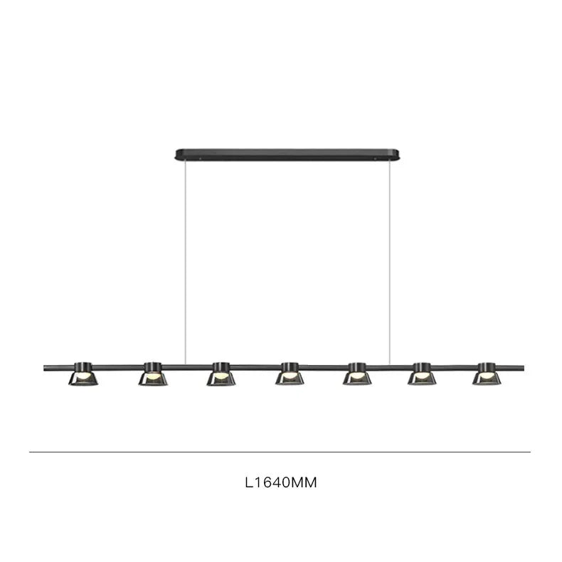 Afralia™ LED Minimalist Chandelier Kitchen Island Pendant Lights for Designer Decor