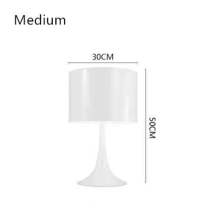 Afralia™ Nordic Mushroom Floor Lamp - White/Black Designer E27 Floor Lamp for Home & Commercial Decor