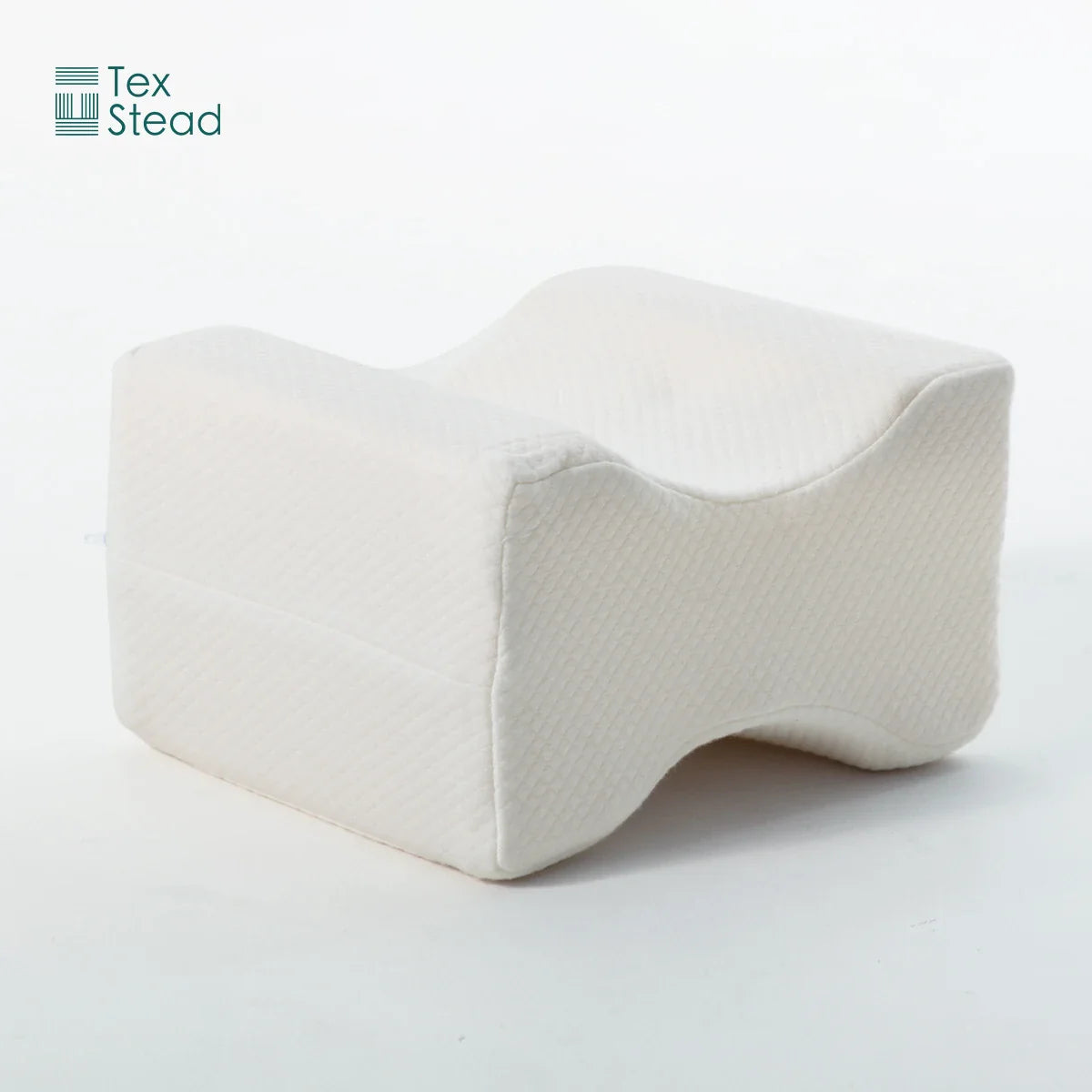 Afralia™ Memory Foam Knee Pillow for Side Sleepers, Spine Alignment & Leg Blood Circulation.