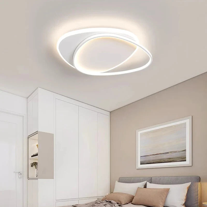 Afralia™ LED Ceiling Lights: Modern Round Lamps for Bedroom, Living Room, Study - Indoor Lighting Fixtures