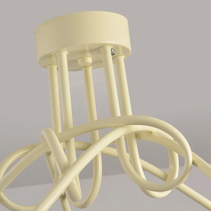 Afralia™ Nordic LED Pendant Light White Red 3 Heads 5Head Dining Room Kitchen Living Room