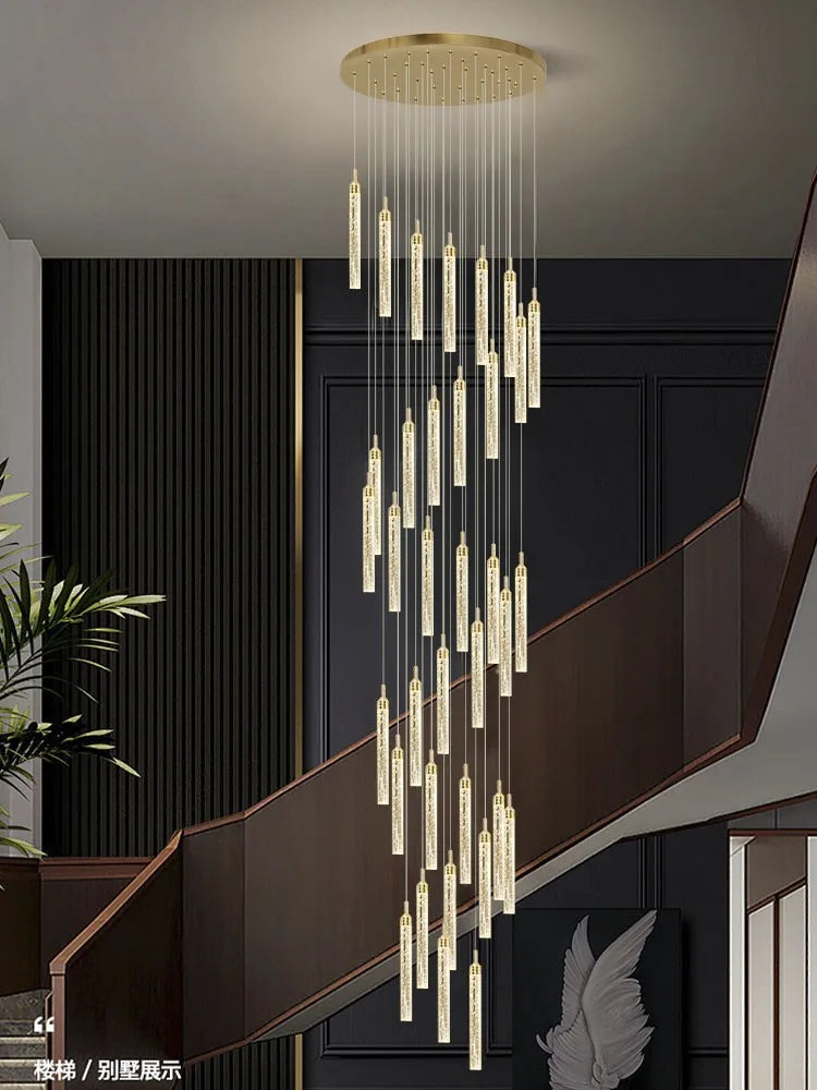 Afralia™ Crystal Chandelier: Modern Luxury Pendant Lighting for Home Decor