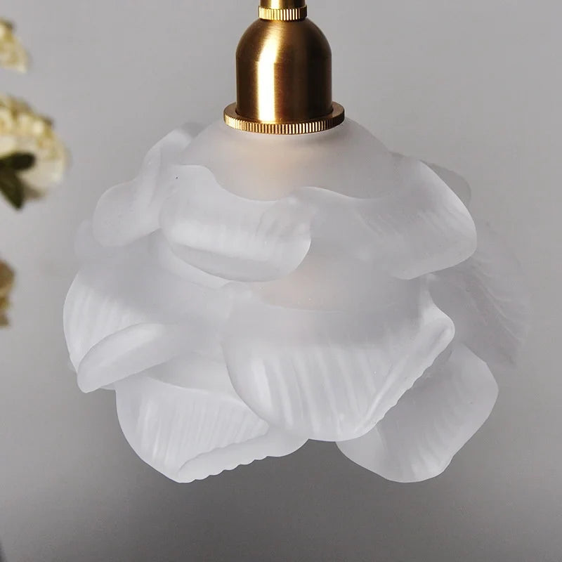 Afralia™ Glass Knob Switch LED Pendant Light - Nordic Modern Adjustable Hanging Lamp
