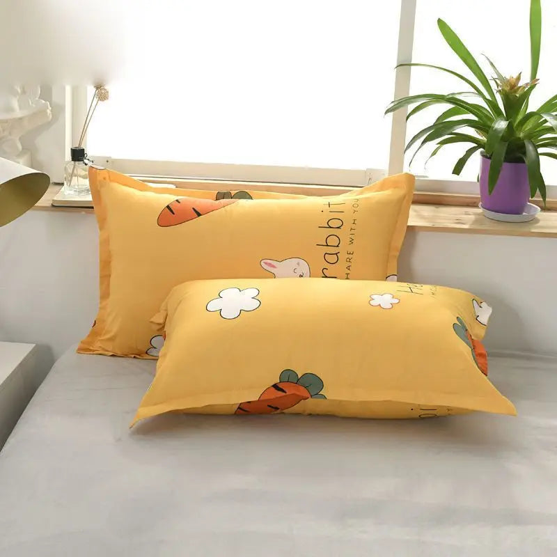 Afralia™ Washable Pillowcase Set, Soft Pillow Covers, 2Pcs, Multiple Sizes