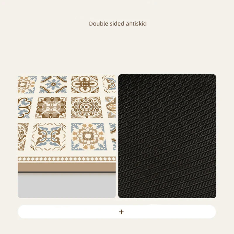 Afralia™ Diatom Ooze Absorbent Bathroom Mat: Vintage Style, Anti-Slip, Easy to Clean