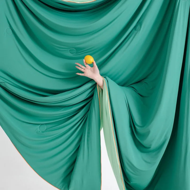 Afralia™ Cool Fibre Summer Quilt: Soft, Breathable & Machine Washable Light Blanket