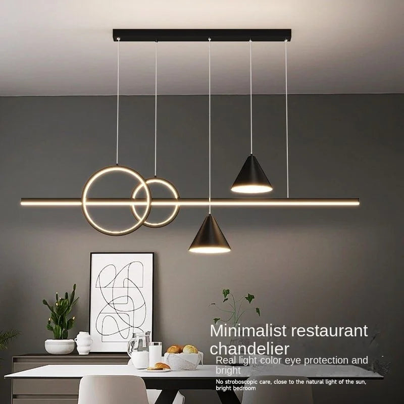 Afralia™ Black Nordic Designer Dining Pendant Lamp: Stylish Lighting for Home Decor