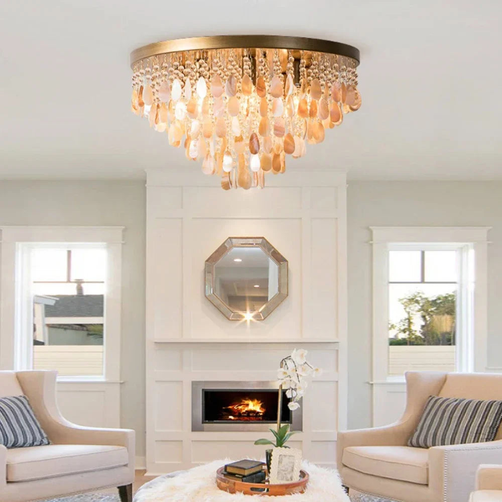 Afralia™ Crystal LED Ceiling Lamps: Modern Chandeliers for Home Decor & Elegant Lighting
