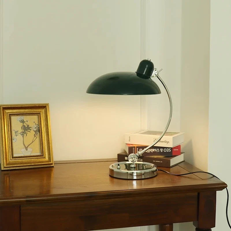 Afralia™ Bauhaus Vintage Desk Lamp - Adjustable & High Quality Craftsmanship