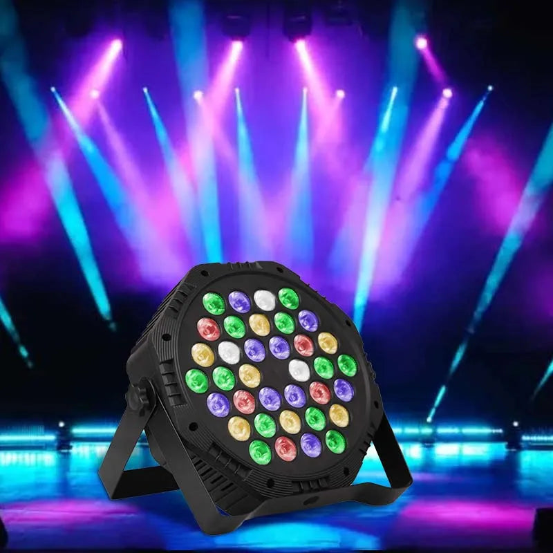 Afralia™ RGB Beam Projector Strobe Light for Stage DJ Party Disco Ball Laser Lamp