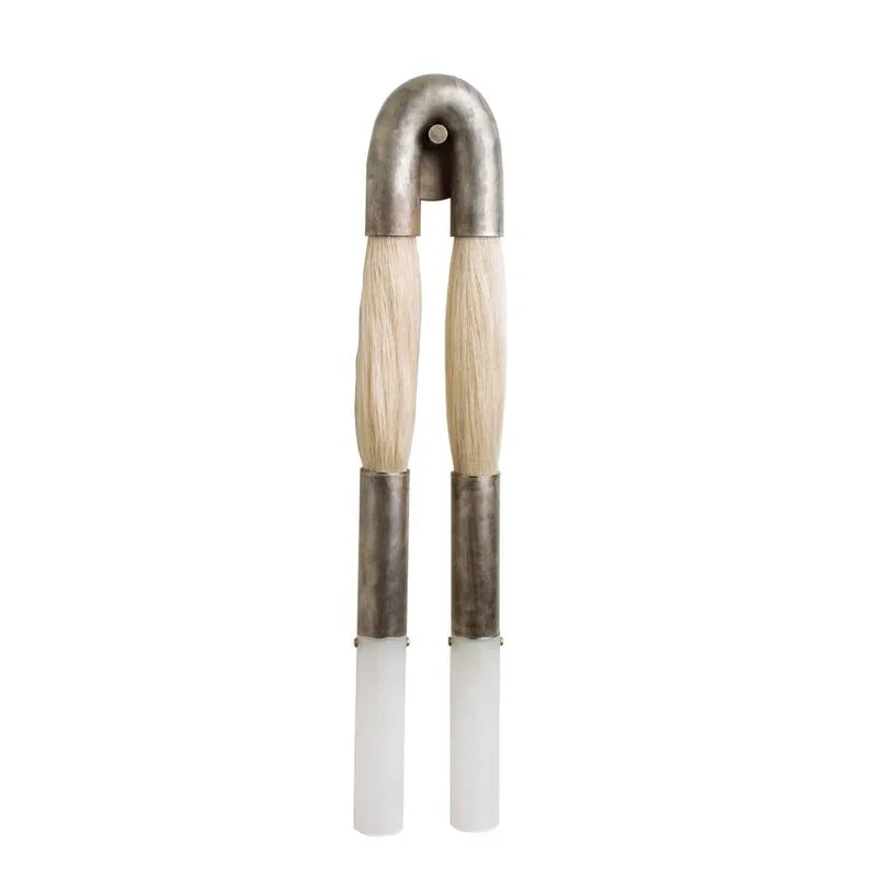 Afralia™ Metal Cloth Wall Lamp in Old Gold Silver Black for Dining Room Bedroom Aisle