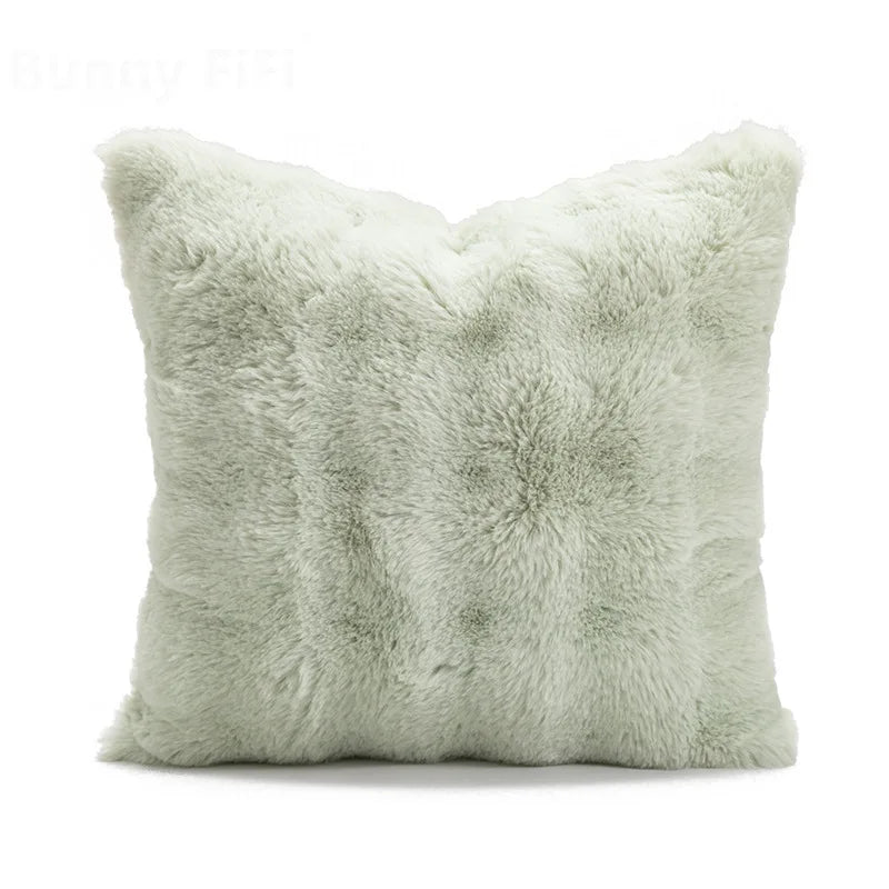 Afralia™ Ins Wind Matcha Green Sofa Window Float Pillow for Modern Living Room