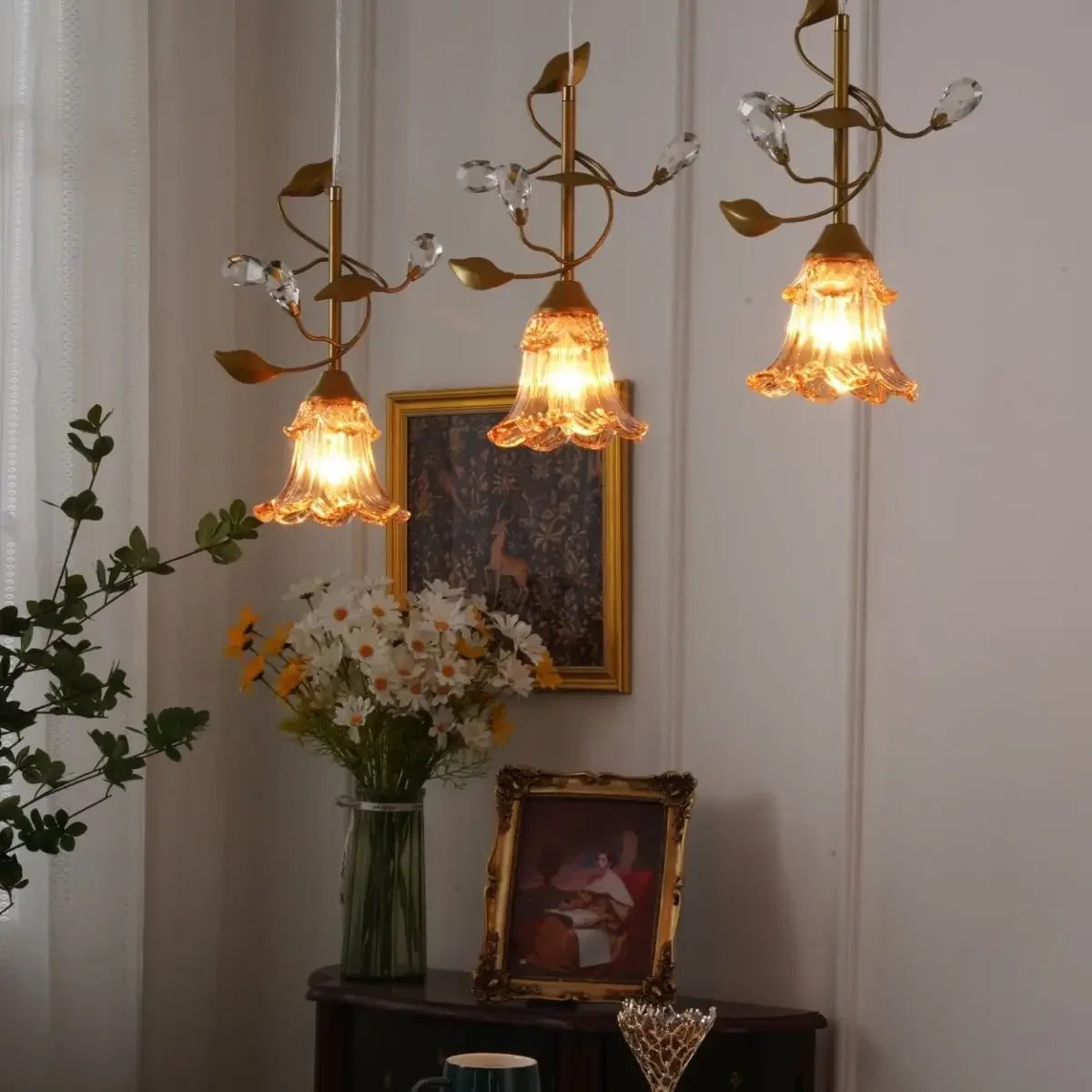 Afralia™ Luxure Crystal LED Chandelier for Modern Living Room and Bedroom