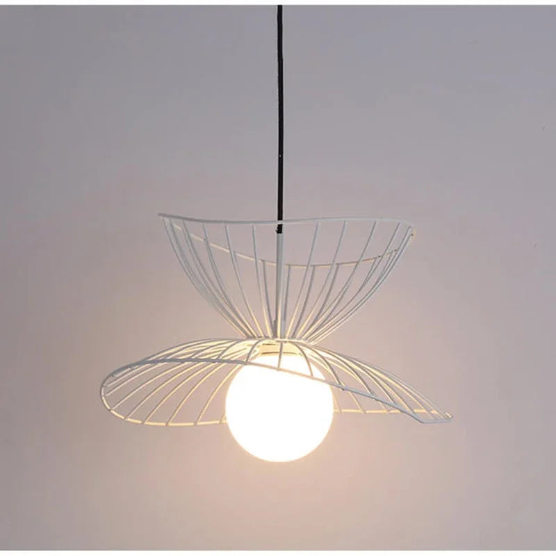 Afralia™ Nordic Iron Pendant Lights for Kitchen Island, Bedroom, and Dining Room