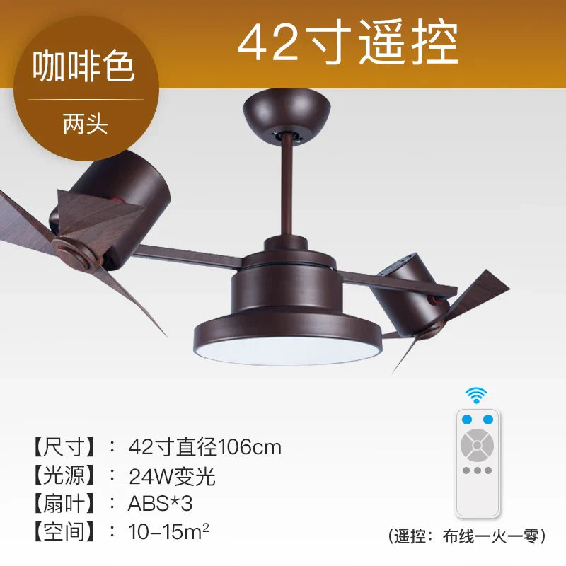 Afralia™ Ceiling Fan with Invisible Blades for Living Room, Bedroom, and Restaurant