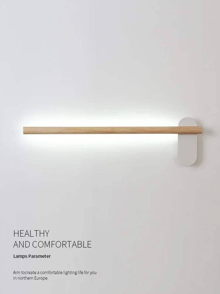 Afralia™ Nordic LED Wall Lamp Interior Lighting for Bedroom Study Living Room Bedside Home Decor