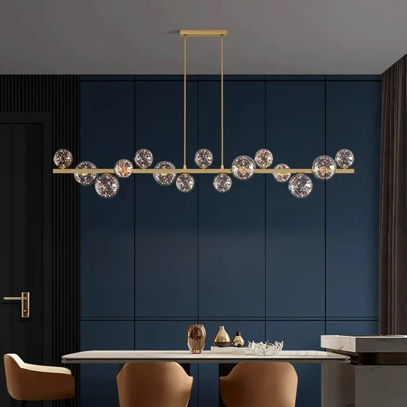 Nordic Star LED Chandelier by Afralia™ - Modern, Simple, Creative Design